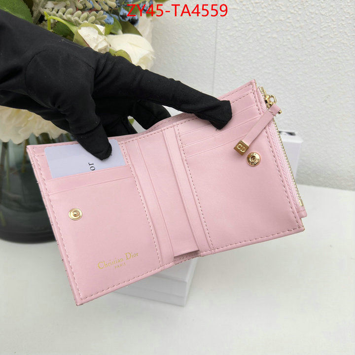 Dior Bags(4A)-Wallet- what is a 1:1 replica ID: TA4559 $: 45USD,