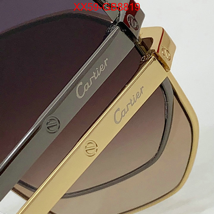 Glasses-Cartier replcia cheap ID: GB8819 $: 59USD