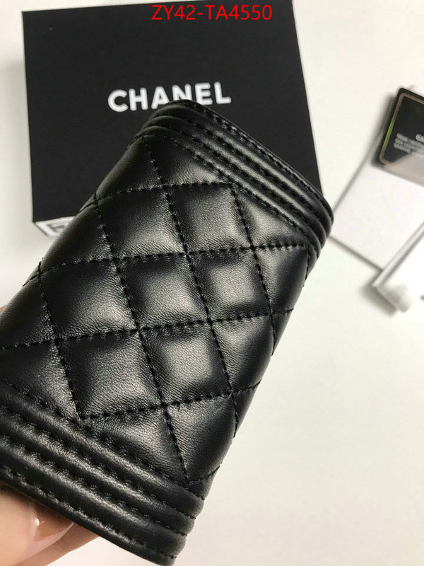 Chanel Bags(4A)-Wallet- buy the best high quality replica ID: TA4550 $: 42USD,