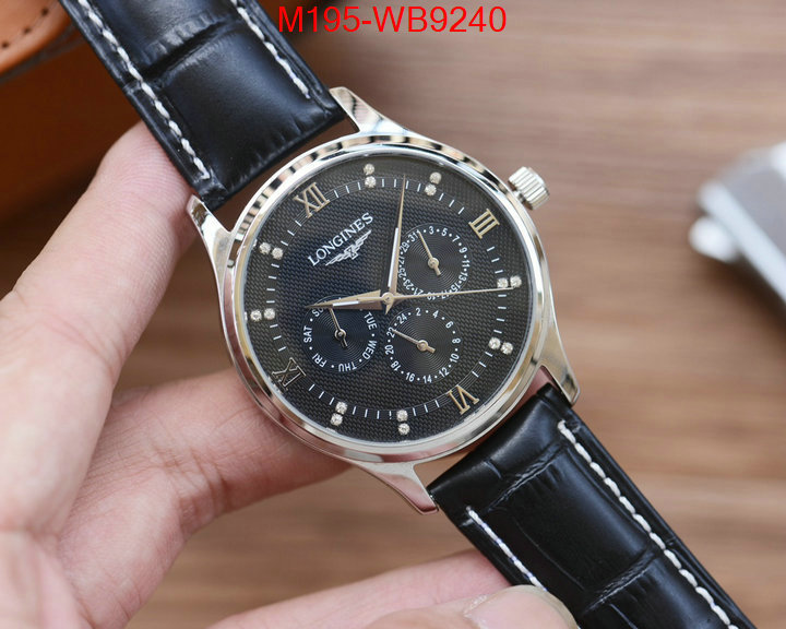 Watch(TOP)-Longines new designer replica ID: WB9240 $: 195USD