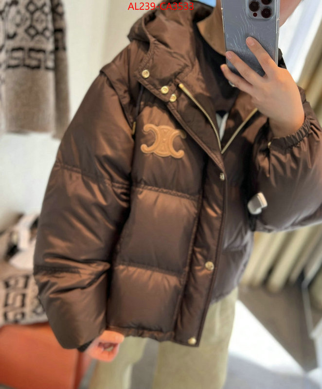 Down jacket Women-Celine designer 1:1 replica ID: CA3533 $: 239USD