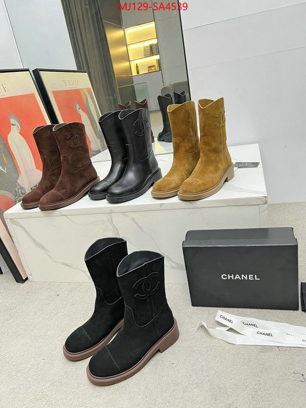 Women Shoes-Chanel high quality 1:1 replica ID: SA4539 $: 129USD