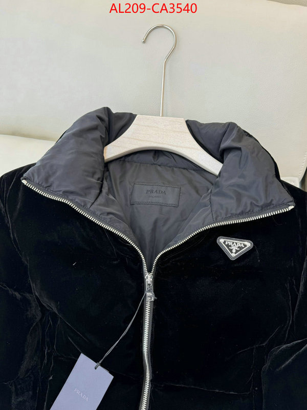 Down jacket Women-Prada best designer replica ID: CA3540 $: 209USD