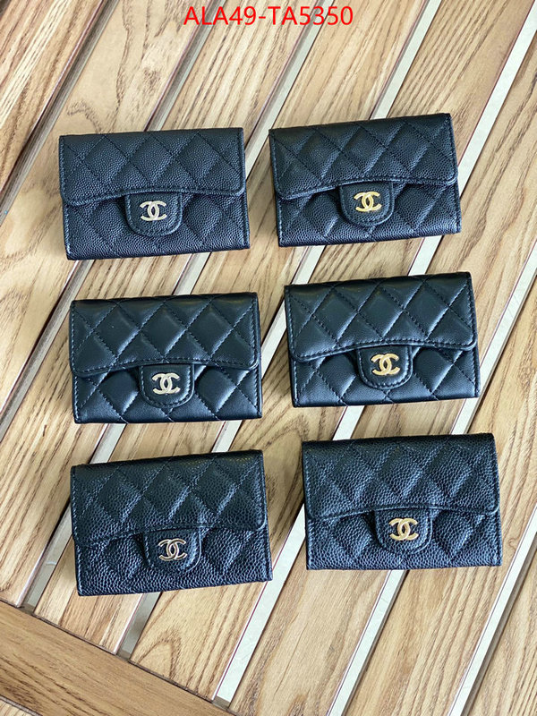 Chanel Bags(TOP)-Wallet- replica best ID: TA5350 $: 49USD,