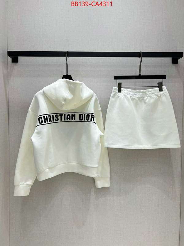 Clothing-Dior top brands like ID: CA4311 $: 139USD