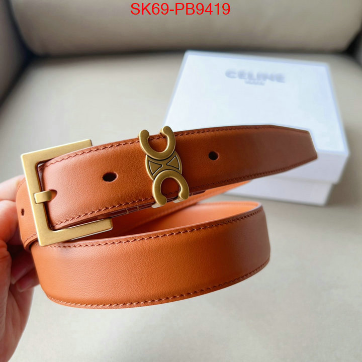 Belts-CELINE what is top quality replica ID: PB9419 $: 69USD