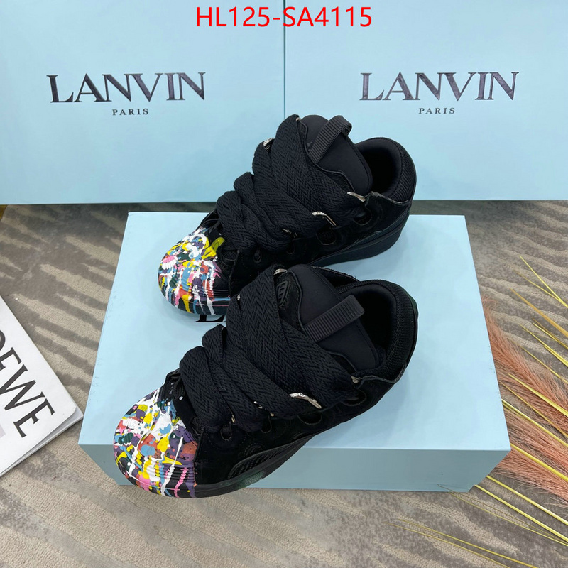 Men Shoes-LANVIN designer 1:1 replica ID: SA4115 $: 125USD