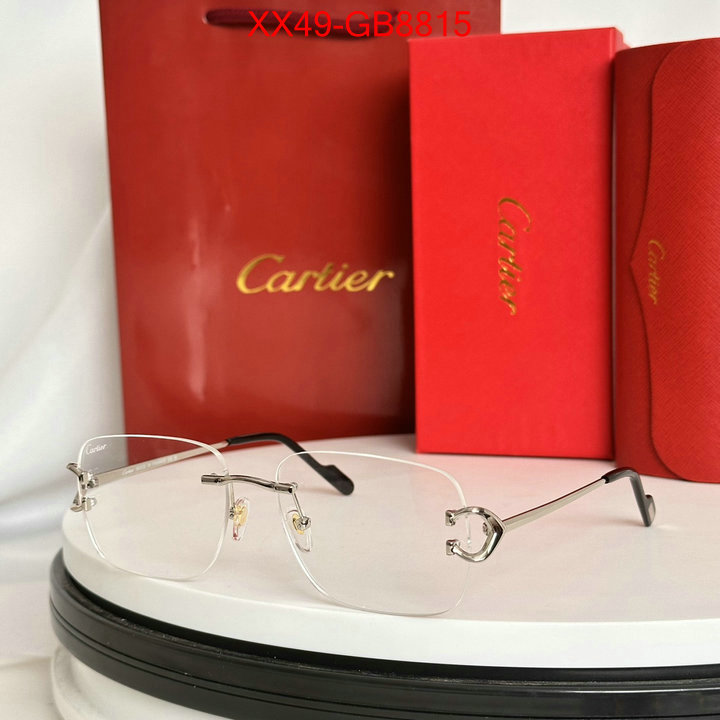 Glasses-Cartier where can i find ID: GB8815 $: 49USD