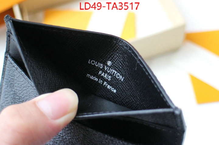 LV Bags(TOP)-Wallet the highest quality fake ID: TA3517 $: 49USD,