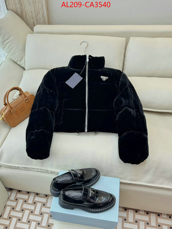 Down jacket Women-Prada best designer replica ID: CA3540 $: 209USD