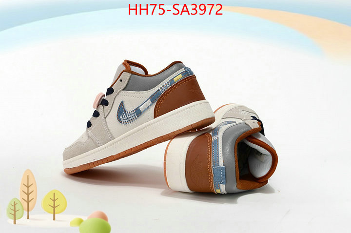 Kids shoes-Air Jordan cheap wholesale ID: SA3972 $: 75USD