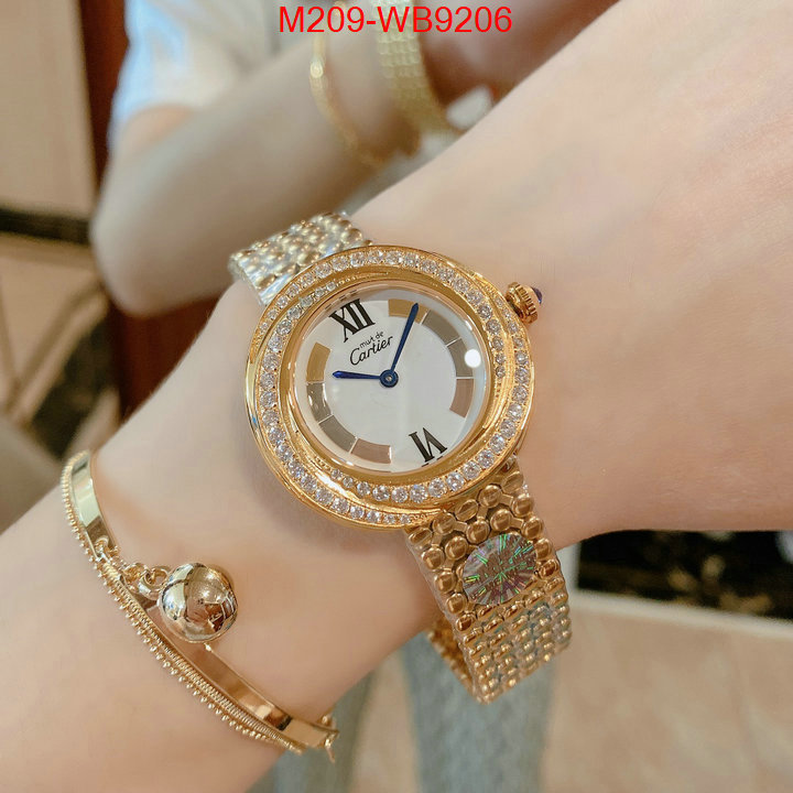 Watch(TOP)-Cartier buy replica ID: WB9206 $: 209USD