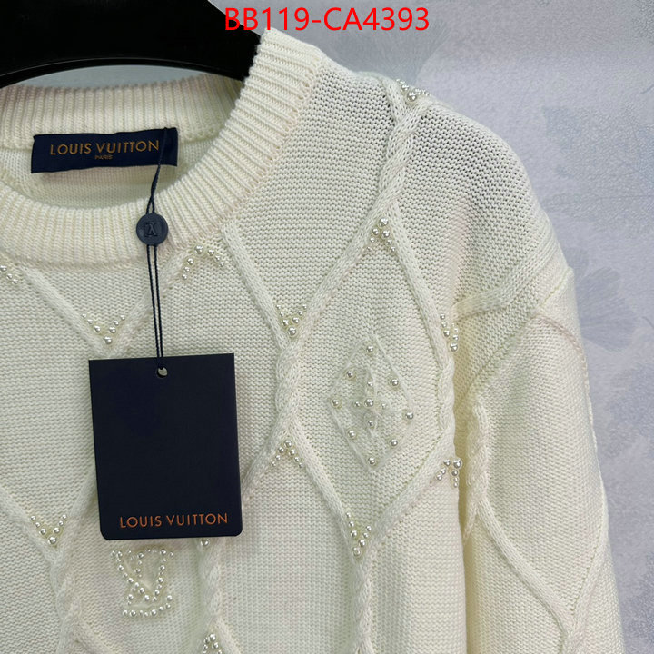 Clothing-LV replica designer ID: CA4393 $: 119USD