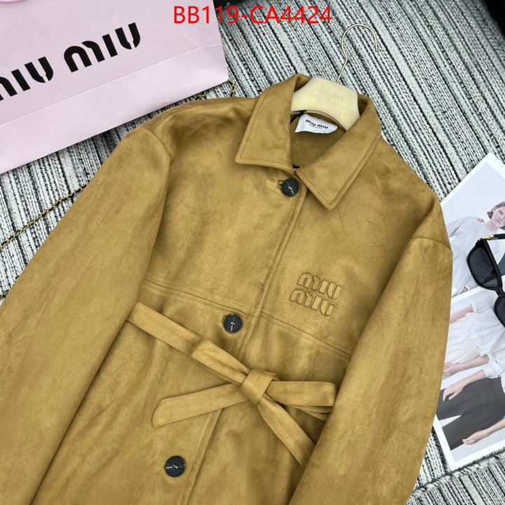 Clothing-MIU MIU where can i buy the best quality ID: CA4424 $: 119USD