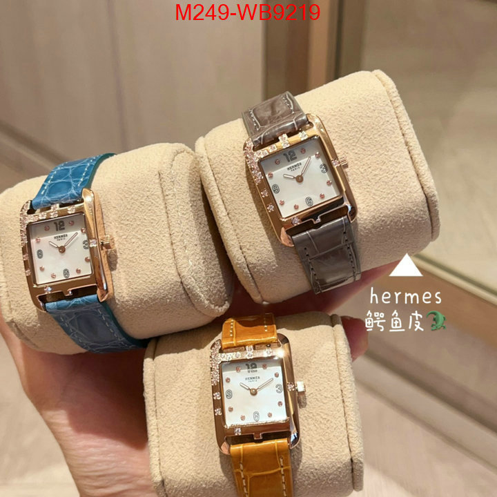 Watch(TOP)-Hermes perfect replica ID: WB9219 $: 249USD