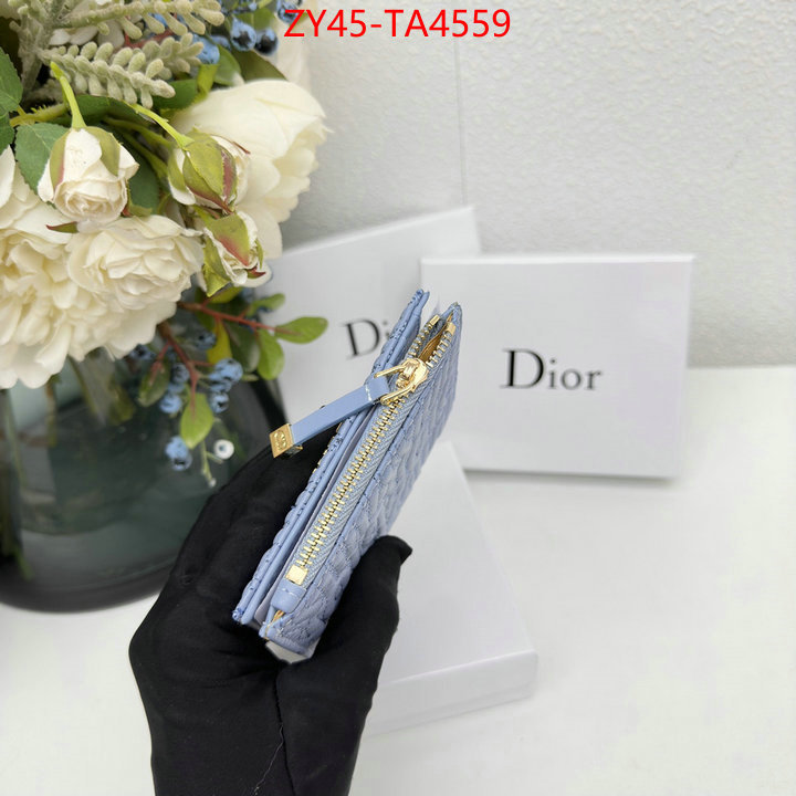 Dior Bags(4A)-Wallet- what is a 1:1 replica ID: TA4559 $: 45USD,