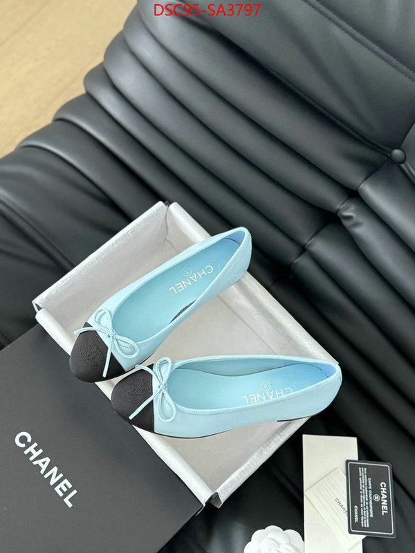 Women Shoes-Chanel we provide top cheap aaaaa ID: SA3797 $: 95USD