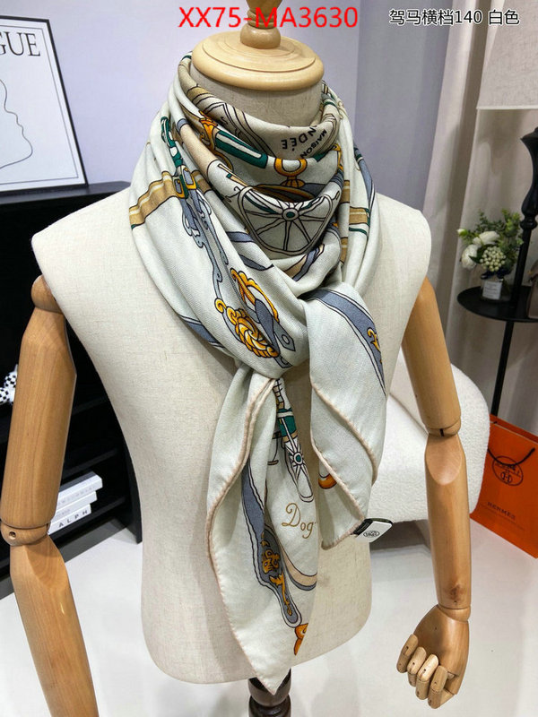 Scarf-Hermes luxury fake ID: MA3630 $: 75USD