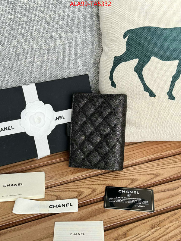 Chanel Bags(TOP)-Wallet- best replica 1:1 ID: TA5332 $: 99USD,