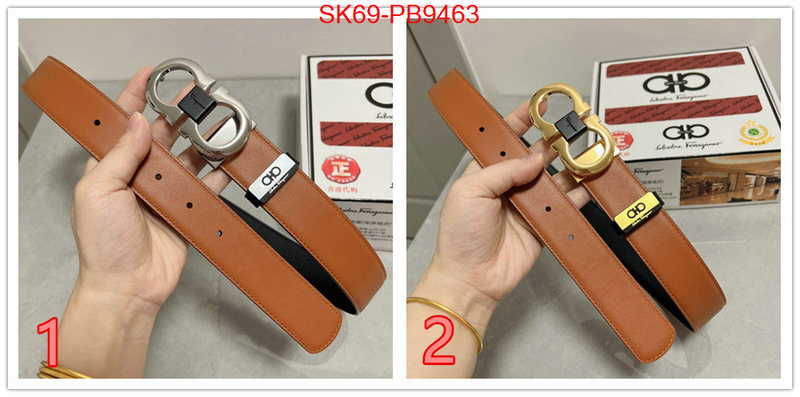 Belts-Ferragamo top quality fake ID: PB9463 $: 69USD