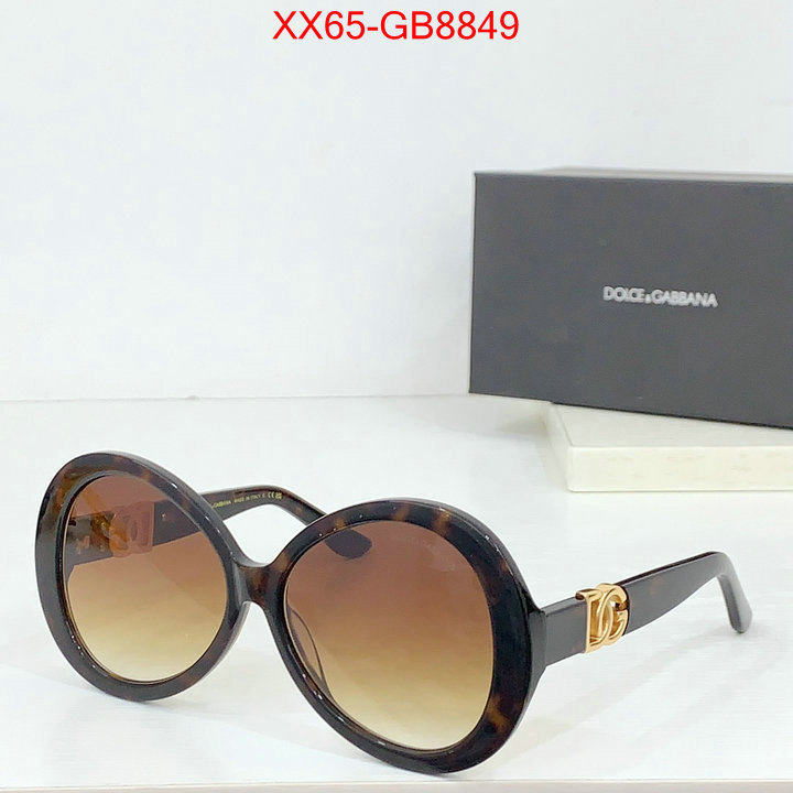 Glasses-DG luxury fashion replica designers ID: GB8849 $: 65USD