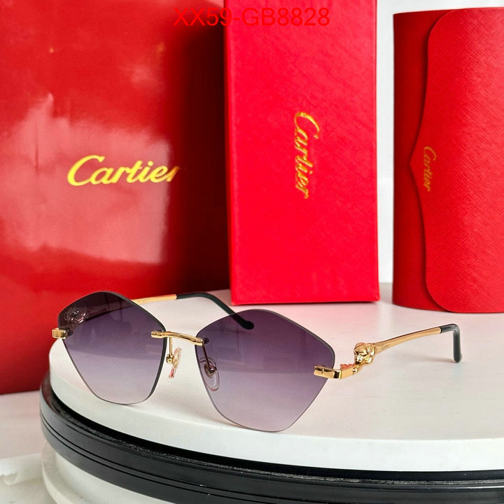 Glasses-Cartier best quality replica ID: GB8828 $: 59USD