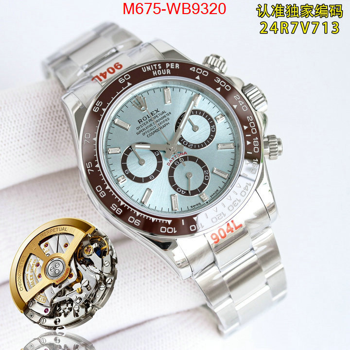 Watch(TOP)-Rolex replica for cheap ID: WB9320 $: 675USD