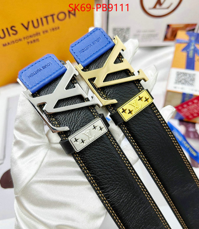 Belts-LV where could you find a great quality designer ID: PB9111 $: 69USD