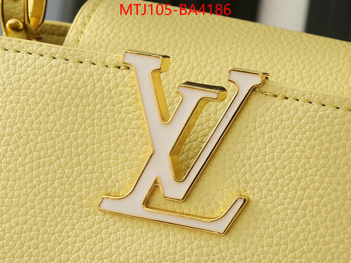 LV Bags(4A)-Handbag Collection- best replica new style ID: BA4186 $: 105USD,