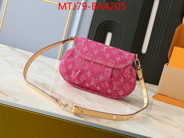 LV Bags(4A)-Pochette MTis Bag- top quality replica ID: BA4205 $: 79USD,