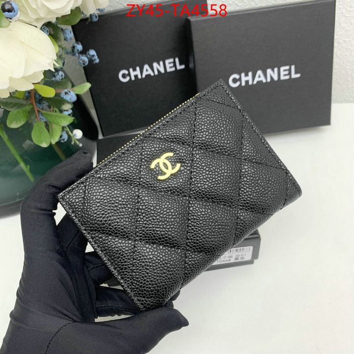 Chanel Bags(4A)-Wallet- buy 1:1 ID: TA4558 $: 45USD,