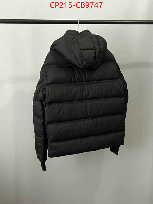 Down jacket Men-Moncler wholesale ID: CB9747 $: 215USD