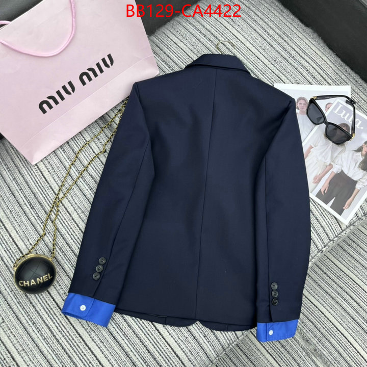 Clothing-MIU MIU fake ID: CA4422 $: 129USD