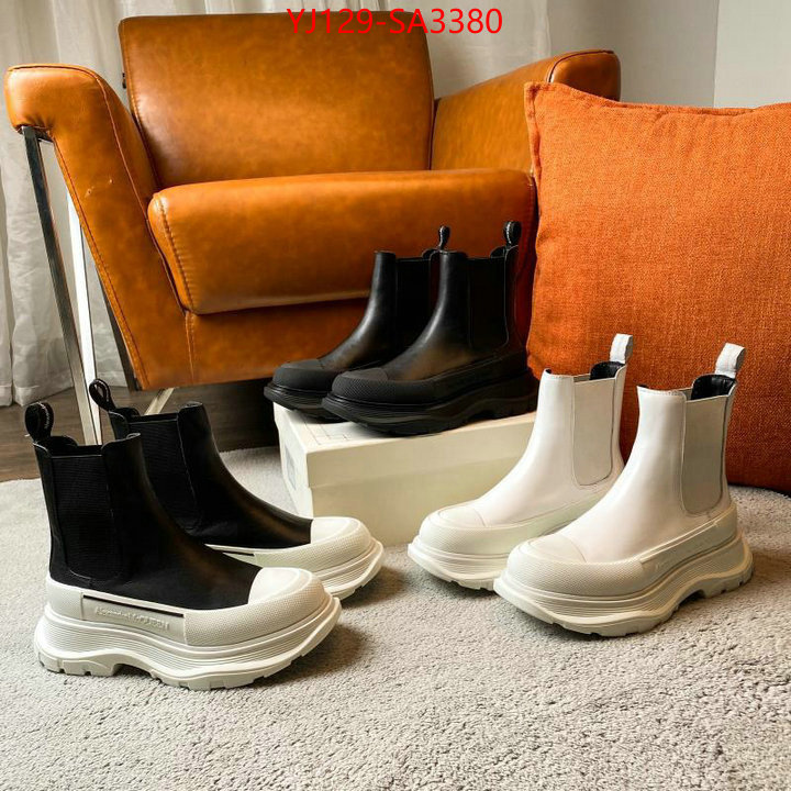 Men Shoes-Boots 2024 aaaaa replica customize ID: SA3380 $: 129USD