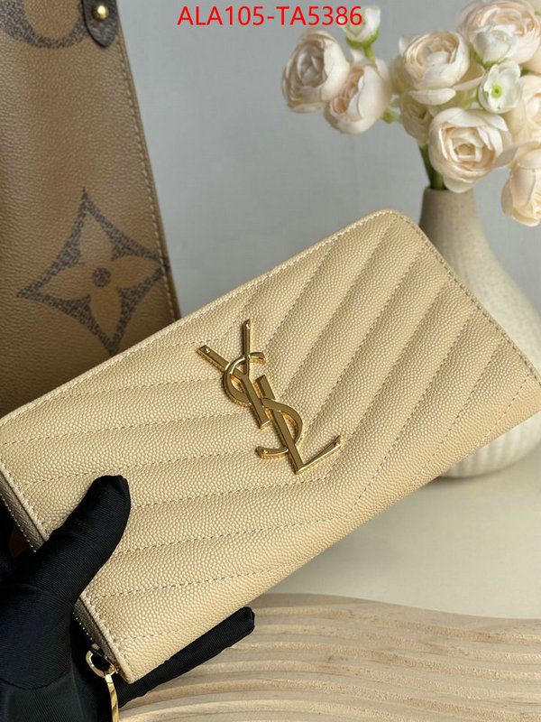 YSL Bags(TOP)-Wallet- customize best quality replica ID: TA5386 $: 105USD,