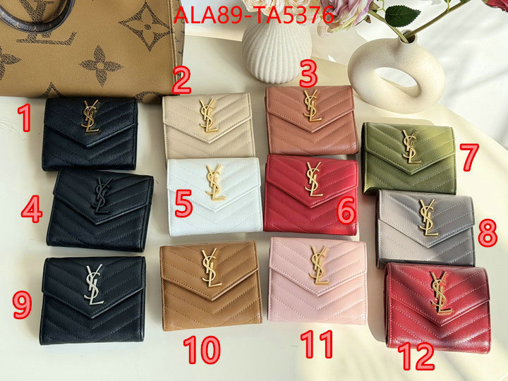 YSL Bags(TOP)-Wallet- perfect ID: TA5376 $: 89USD,