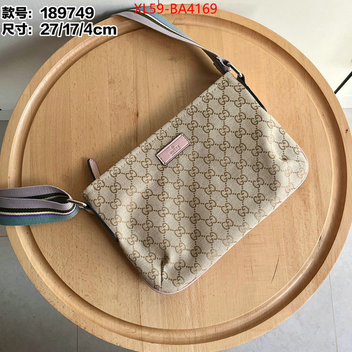 Gucci Bags(4A)-Crossbody- buy top high quality replica ID: BA4169 $: 59USD,