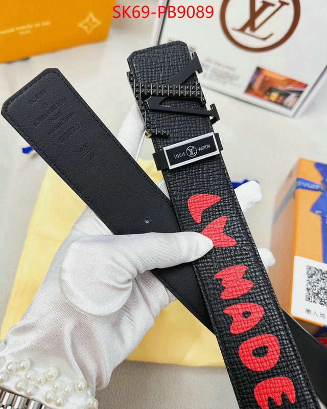 Belts-LV replica for cheap ID: PB9089 $: 69USD