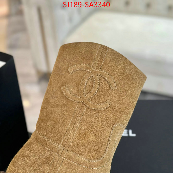 Women Shoes-Chanel 1:1 replica ID: SA3340 $: 189USD