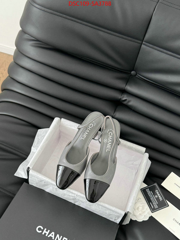 Women Shoes-Chanel best replica ID: SA3788 $: 109USD