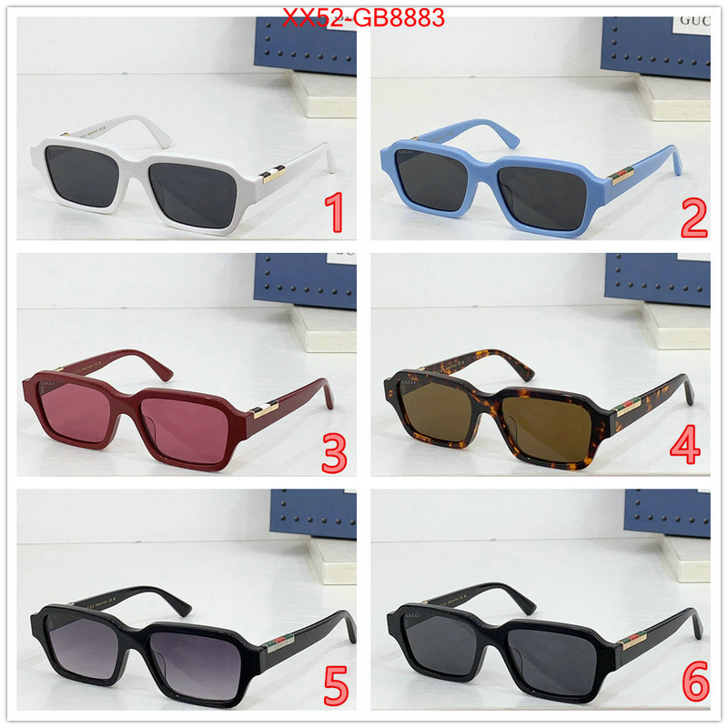 Glasses-Gucci best luxury replica ID: GB8883 $: 52USD