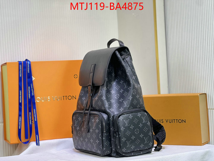 LV Bags(4A)-Backpack- 2024 aaaaa replica 1st copy ID: BA4875 $: 119USD,