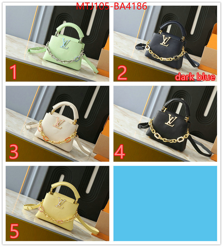 LV Bags(4A)-Handbag Collection- best replica new style ID: BA4186 $: 105USD,