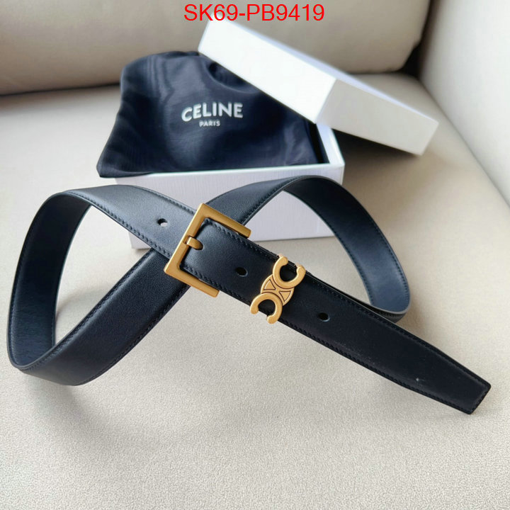 Belts-CELINE what is top quality replica ID: PB9419 $: 69USD