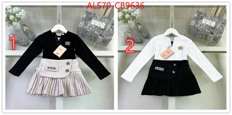 Kids clothing-MIU MIU 7 star replica ID: CB9636 $: 79USD