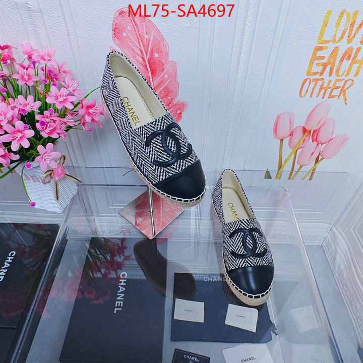 Women Shoes-Chanel brand designer replica ID: SA4697 $: 75USD