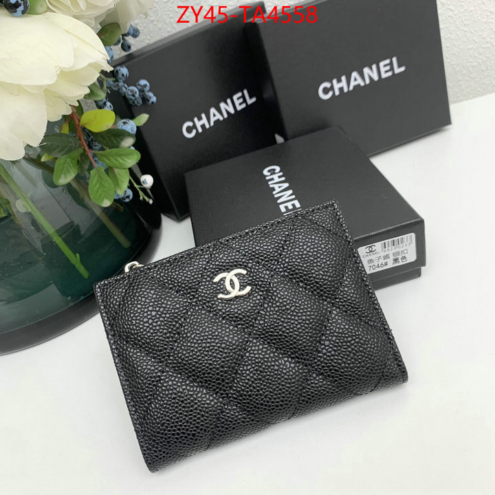 Chanel Bags(4A)-Wallet- buy 1:1 ID: TA4558 $: 45USD,