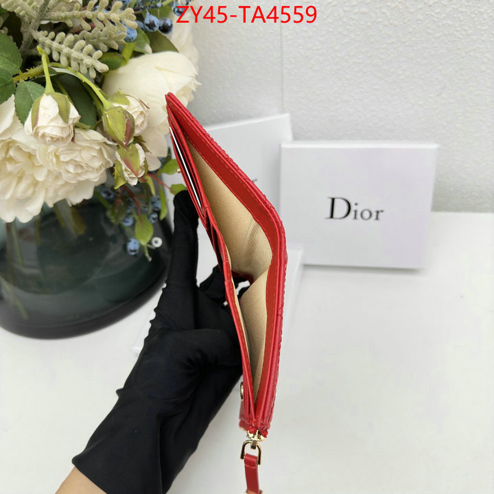 Dior Bags(4A)-Wallet- what is a 1:1 replica ID: TA4559 $: 45USD,