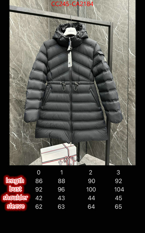 Down jacket Women-Moncler the best quality replica ID: CA2184 $: 245USD