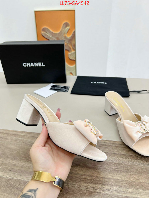 Women Shoes-Chanel only sell high-quality ID: SA4542 $: 75USD